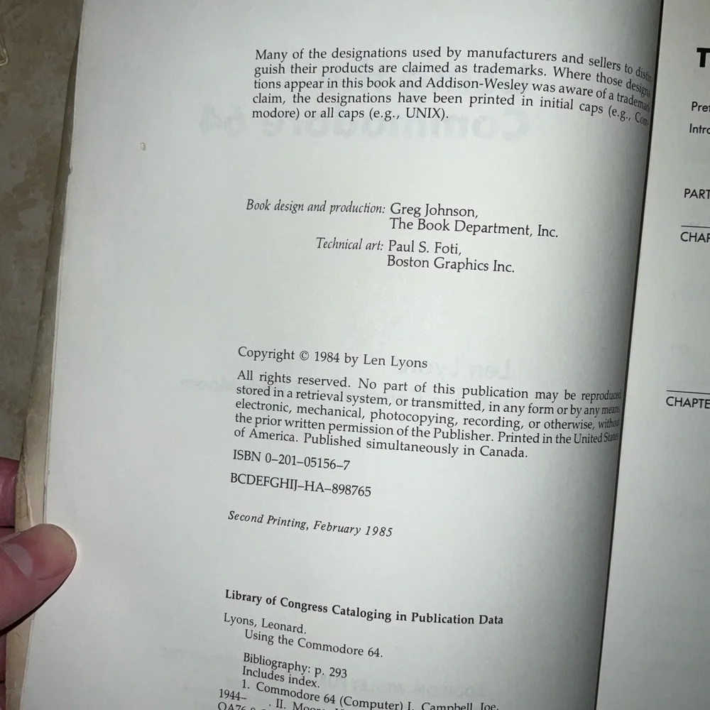 Using the Commodore 64 Len Lyons 1984